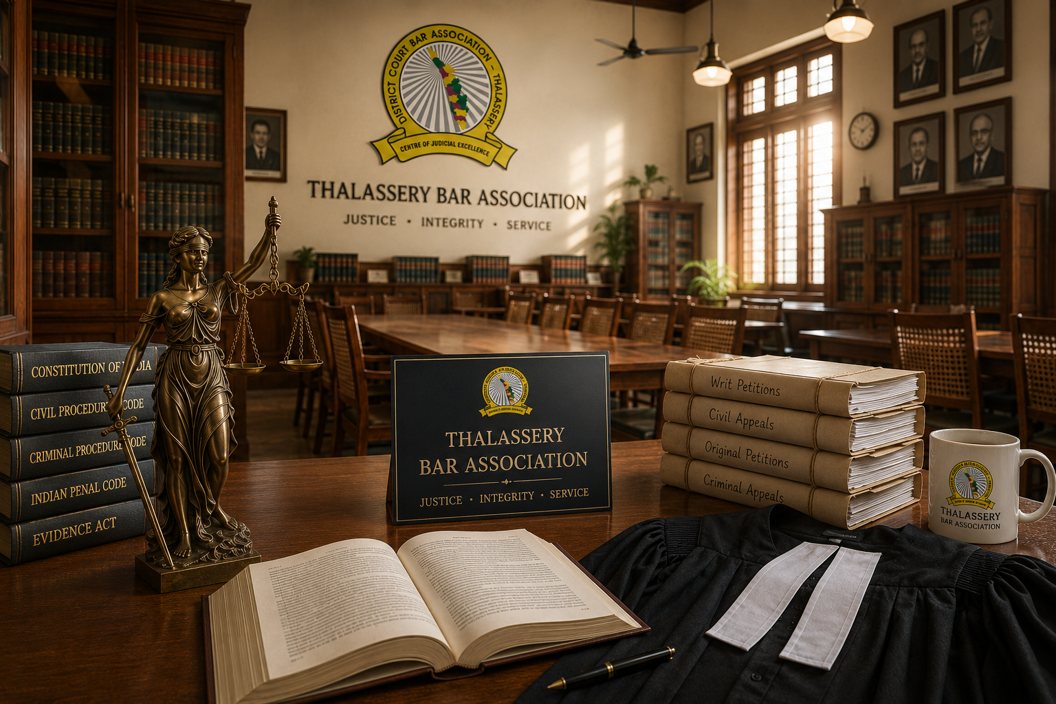 Thalassery Bar Association library hall